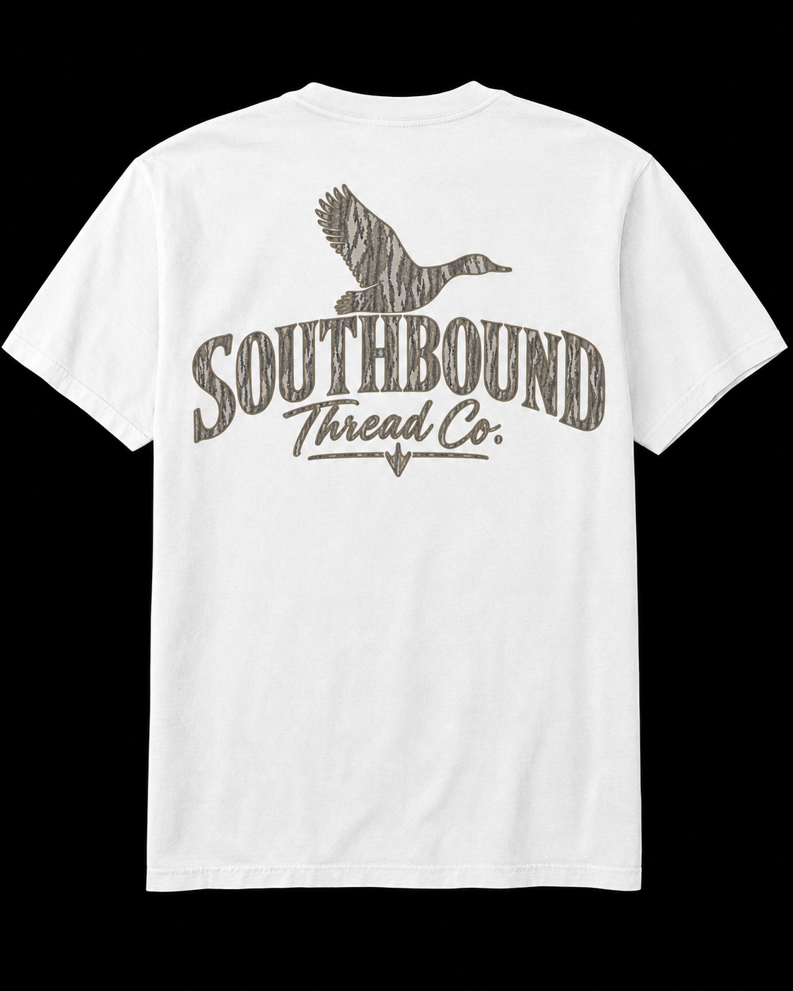 Youth Bottom Land Camo Logo
