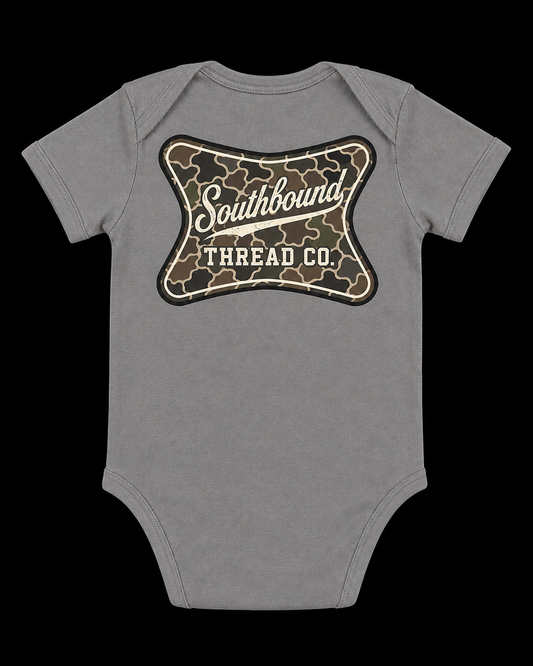 Vintage Duck Camo Onesie