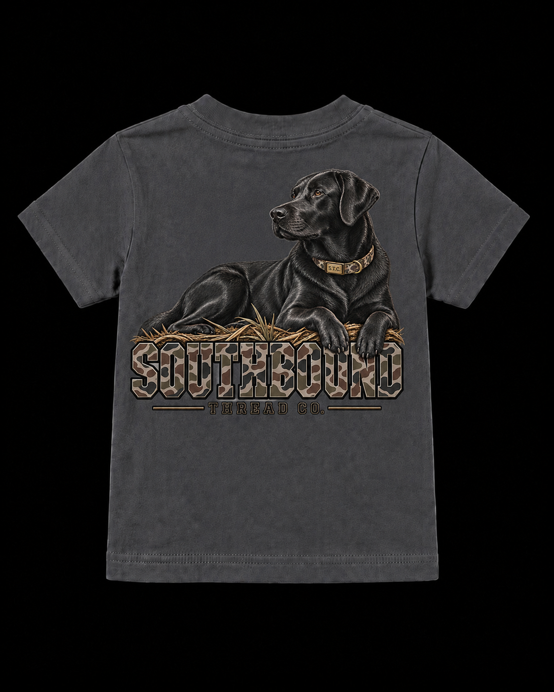 Toddler Black Lab Camo Tee