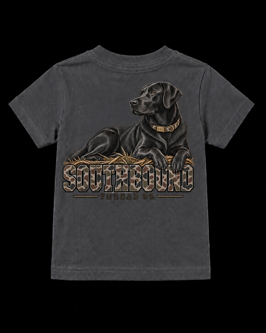 Toddler Black Lab Camo Tee