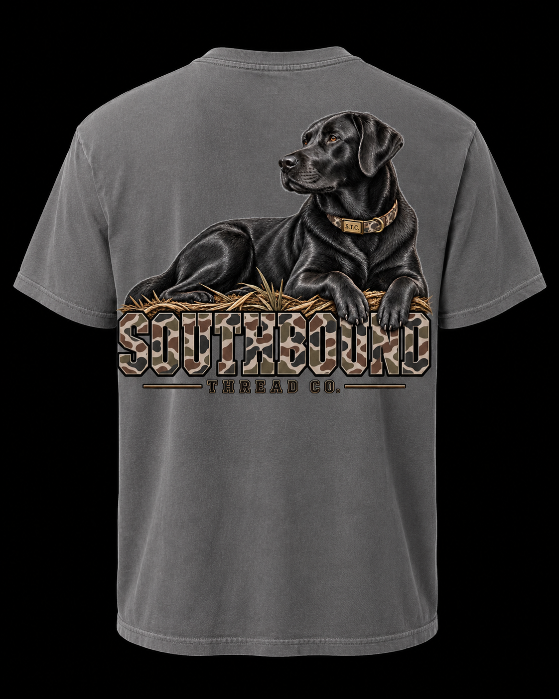Black Lab Camo Tee