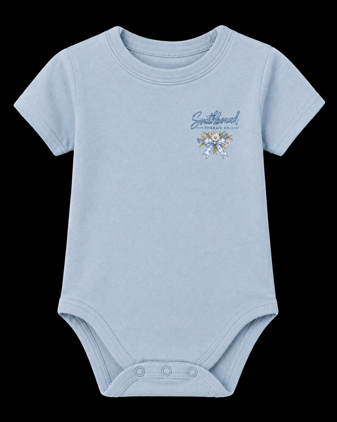 Wildflower Bow Onesie