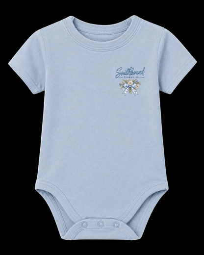 Wildflower Bow Onesie