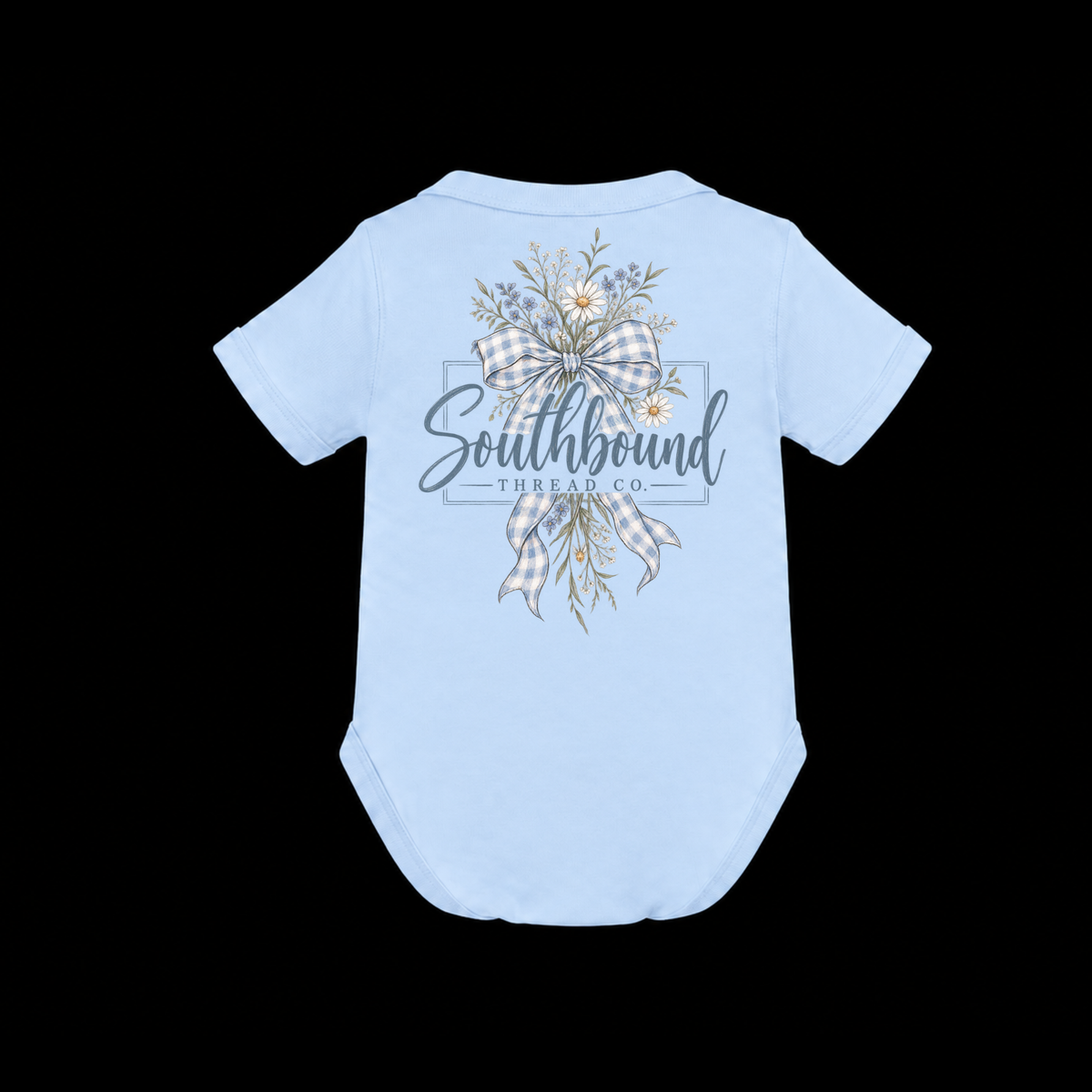 Wildflower Bow Onesie